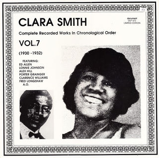 Clara Smith- Vol. 7 (1930-1932)(Austrian Press) (Used Vinyl)