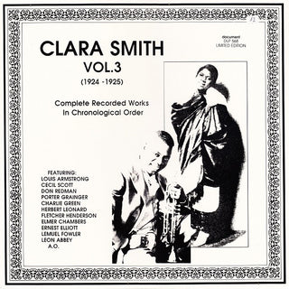 Clara Smith- Vol. 3 (1924-1925)(Austrian Press) (Used Vinyl)