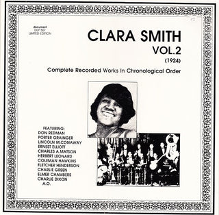 Clara Smith- Vol. 2 (1924)(Austrian Press) (Used Vinyl)