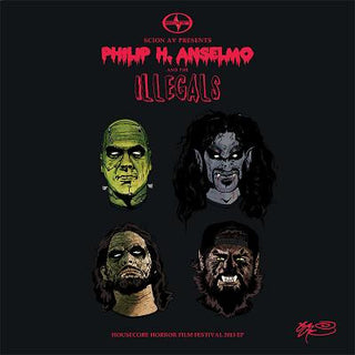 Philip H. Anselmo And The Illegals (File w/ Pantera)- Housecore Horror Film Festival 2013 EP (10", Light Sleeve Wear) (Used Vinyl)