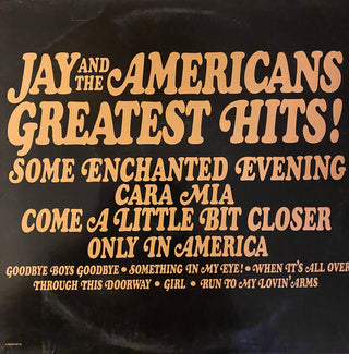 Jay And The Americans- Greatest Hits (Columbia House Club Pressing)