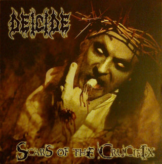 Deicide- Scars Of The Crucifix (Green Vinyl)(Superficial Marks, Side 1) (Used Vinyl)