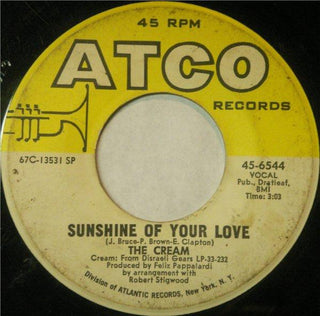 Cream- Sunshine Of Your Love/SWLABR