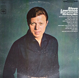 Steve Lawrence- Sings Of Love And Sad Young Men (Used Vinyl)