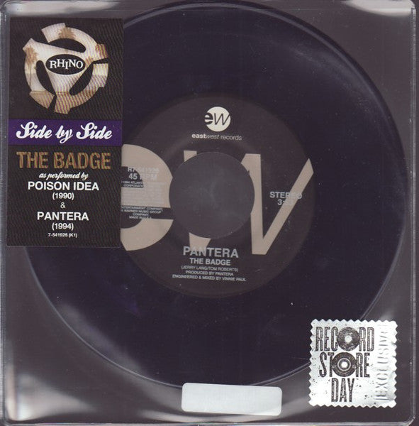 Poison Idea / Pantera- The Badge (Side By Side Series)(RSD14)