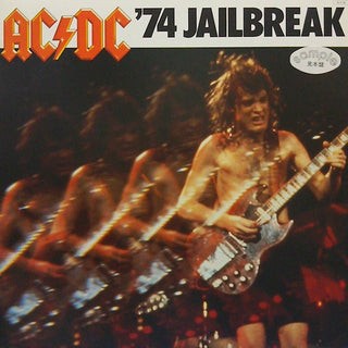 AC/DC- '74 Jailbreak (1984 Japanese Press White Label Promo w/ OBI & Insert)