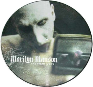 Marilyn Manson- The Fight Song (2001 UK 12" Pic Disc Vinyl) (Used Vinyl)