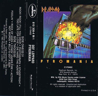 Def Leppard- Pyromania