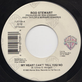 Rod Stewart- My Heart Can't Tell You No / The Wild Horse