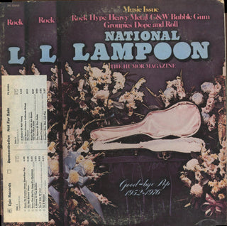 National Lampoon- Good-Bye Pop (White Label Promo, Timing Strip On Front)