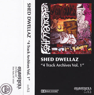 Shed Dwellaz- 4 Track Archives Vol. 1 / Launchin' Jewels '96 (2xCassette set)