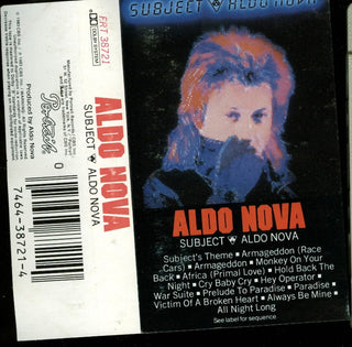 Aldo Nova- Subject.....Aldo Nova