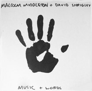 Malcolm Middleton/David Shrigley (Arab Strap)- Music + Words (2014 Numbered UK Press) (Used Vinyl)