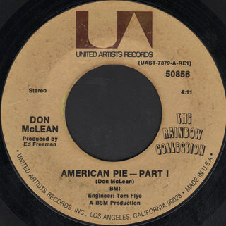 Don McLean- American Pie Part I / Part II