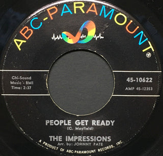 The Impressions- People Get Busy / I've Been Trying (Surface Marks)