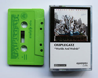 Oxiplegatz- Sidereal Journey / Worlds & Worlds (Blue/Green 2xCassette Set)
