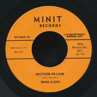 Ernie K Doe- Mother In Law / Wanted, $10,000 Reward (Surface Marks)