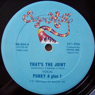 Funky 4 Plus 1- That's The Joint (12", Reissue)