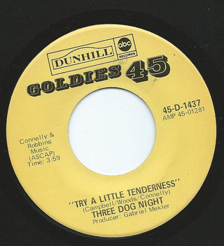 Three Dog Night- Try A Little Tenderness / One
