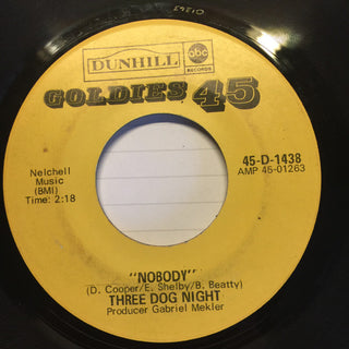 Three Dog Night- Nobody / Easy To Be Hard