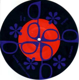 The Go Team- Milquetoast Brigade / She Was Sad (No OG Sleeve, Single Sided 7")