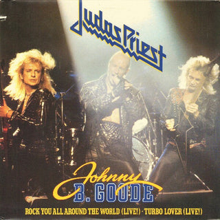 Judas Priest- Johnny B. Goode (12" Promo, Saw Cut) (Used Vinyl)