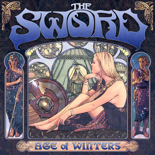 The Sword- Age Of Winters (Red Marbled Vinyl Riessue, Sealed) (Used Vinyl)