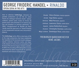 Handel (René Jacobs)- Rinaldo (3CD)