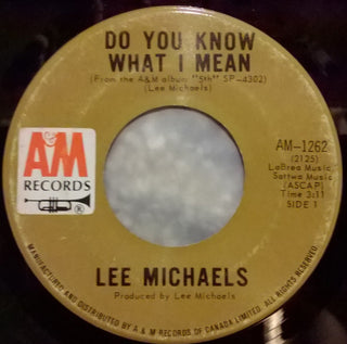 Lee Michaels- Do You Know What I Mean / Keep The Circle Turning