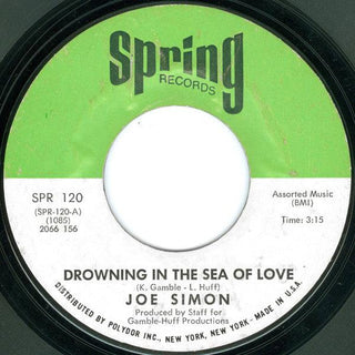 Joe Simon- Drowning In The Sea Of Love/Let Me Be The One