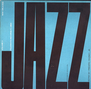Various- Jazz, Volume 3: New Orleans (Blue Cover Reissue, Light Surface Wear) (Used Vinyl)