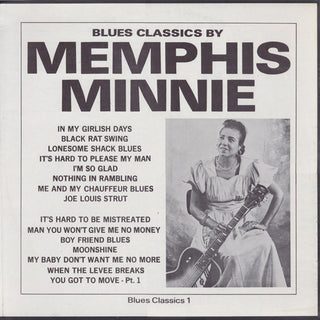 Memphis Minnie- Blues Classics By Memphis Minnie (Reissue) (Used Vinyl)