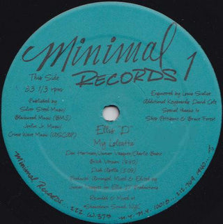 Ellis "D"- My Loleatta (12" Single) (Used Vinyl)