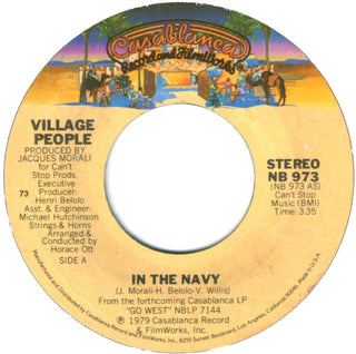 Village People- In The Navy / Manhattan Woman