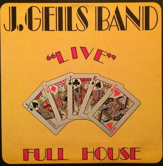 J. Geils Band- "Live" Full House (Sealed, Partially Unsealed Along Top Seam w/ Top Seam Damage. Priced Accordingly) (Used Vinyl)