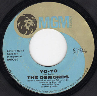 The Osmonds- Yo-Yo / Keep On My Side