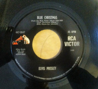 Elvis Presley– Blue Christmas/Santa Claus Is Back In Town