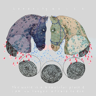 Sorority Noise / The World Is A Beautiful Place & I Am No Longer Afraid To Die- Leaf Ellis / Smoke & Felt (Grey 7", Sealed)