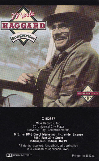 Merle Haggard- Songwriter