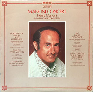 Henry Mancini And His Concert Orchestra- Manicini Concert (Sealed) (Used Vinyl)