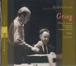 Grieg, Arthur Rubinstein, Philadelphia Orchestra, Eugene Ormandy – Piano Concerto, Ballade, Lyric Pieces