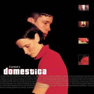 Cursive- Domestica (Transparent Red Vinyl)