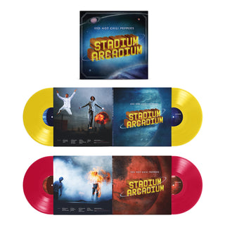 Red Hot Chili Peppers- Stadium Arcadium: 20th Anniversary (Limited Edition Canary Yellow & Apple Red Vinyl) (4LP) (PREORDER)