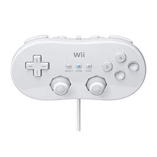Nintendo Wii White Console w/2 Controllers, 2 Nunchucks, & Wii Classic Controller (w/Wii Sports)