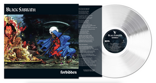 Black Sabbath- Forbidden (2024 Tony Iommi Remix) (Clear Vinyl) (PREORDER)