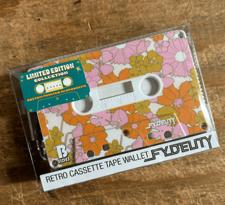 Fydelity Cassette Tape Wallet (Assorted Colors)