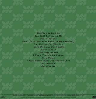 Beach Boys- Pet Sounds (Monophonic DSS One Step) (PREORDER)