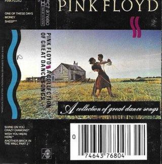 Pink Floyd- A Collection Of Great Dance Songs (Used Cassette)