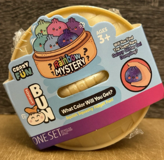 Mystery Dumpling Squishy: Rainbow Glitter Edition Series 6 (Blind Box)