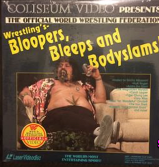 WWF: Wrestlings Bloopers, Bleeps, And Bodyslams (Sleeve Creasing)